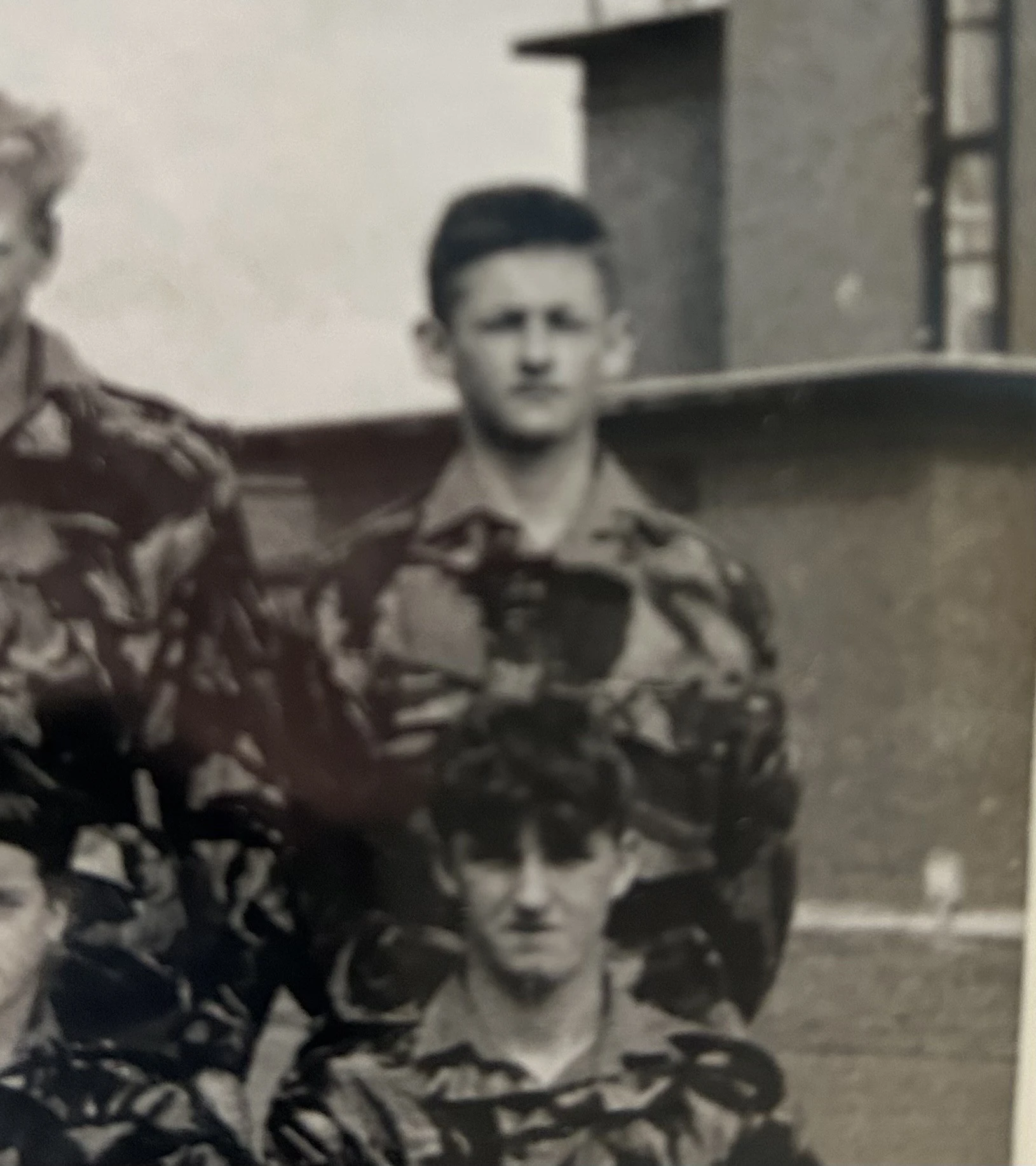 Warren Howell in service uniform