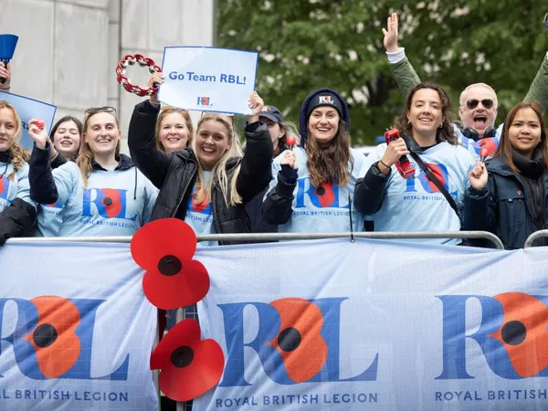 Volunteers and staff at the London Marathon, which took place on 21 April 2024. Volunteers and staff at the London Marathon, which took place on 21 April 2024.