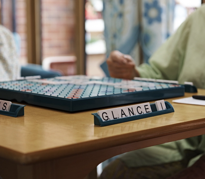 Galanos_House_activities_quote Residents painting at a Royal British Legion care home