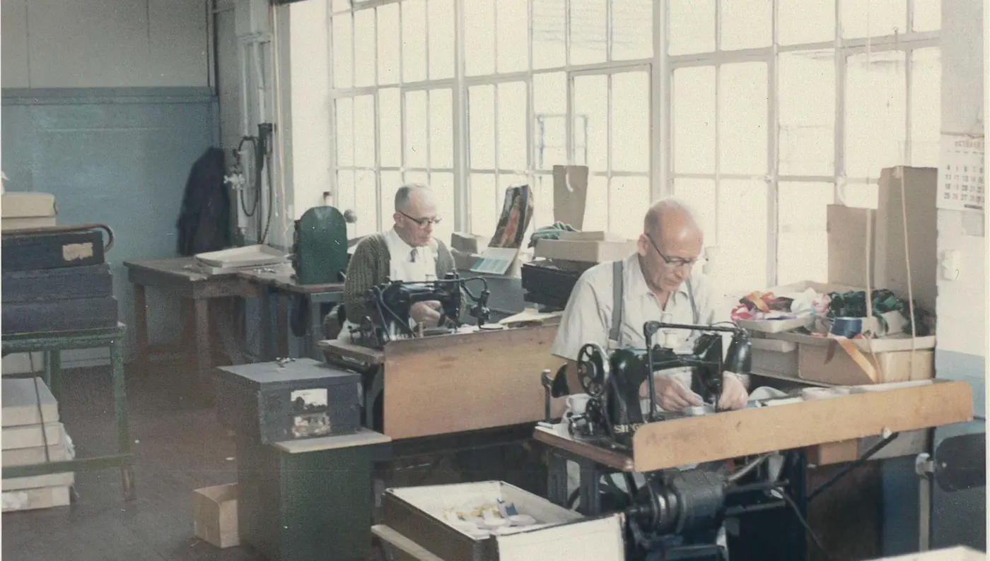 Poppy Factory workers in the 70s