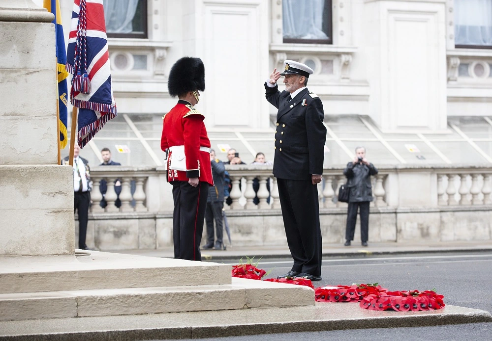 RBL member Martyn Coombs who served at sea for 37 years