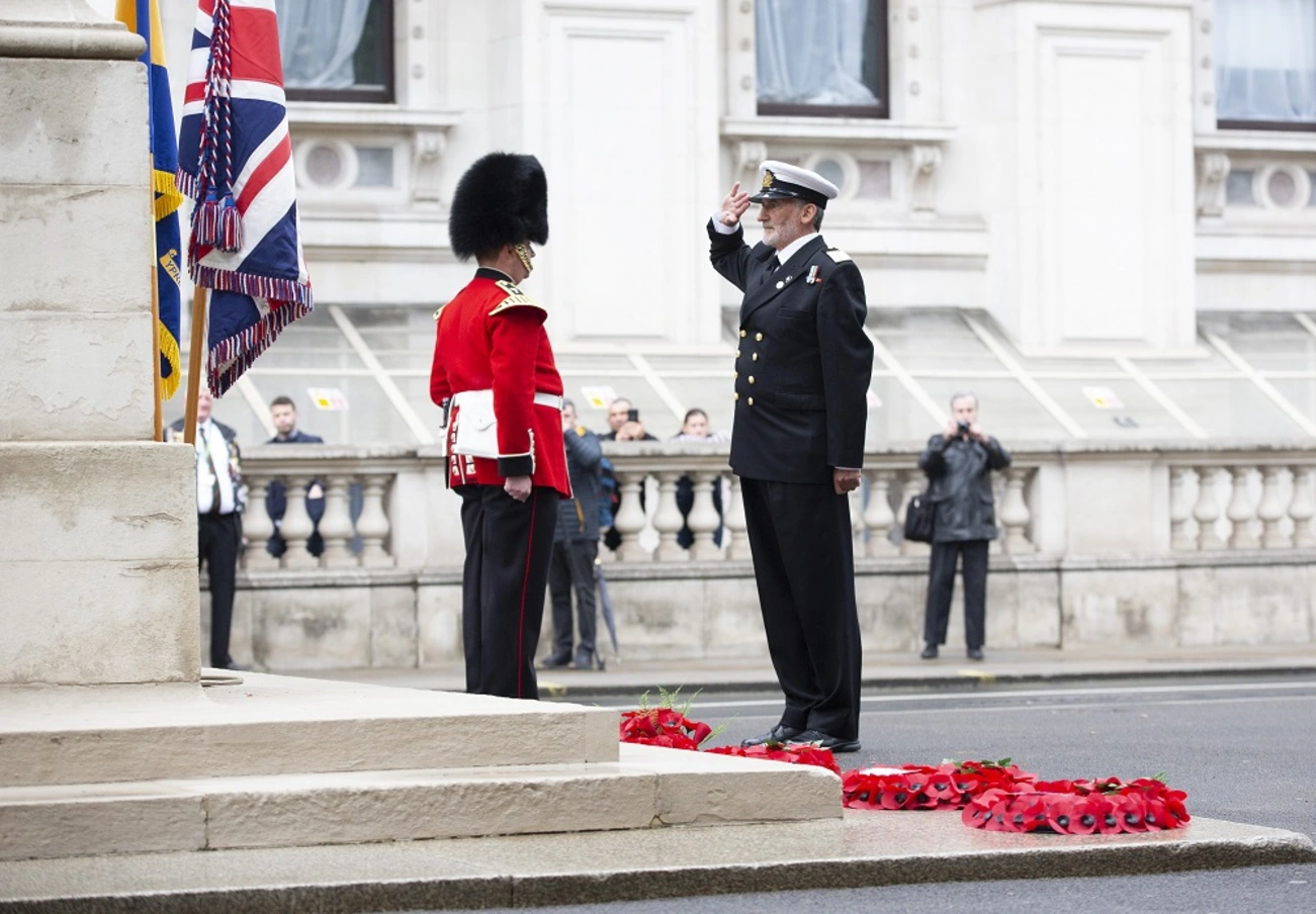 RBL member Martyn Coombs who served at sea for 37 years