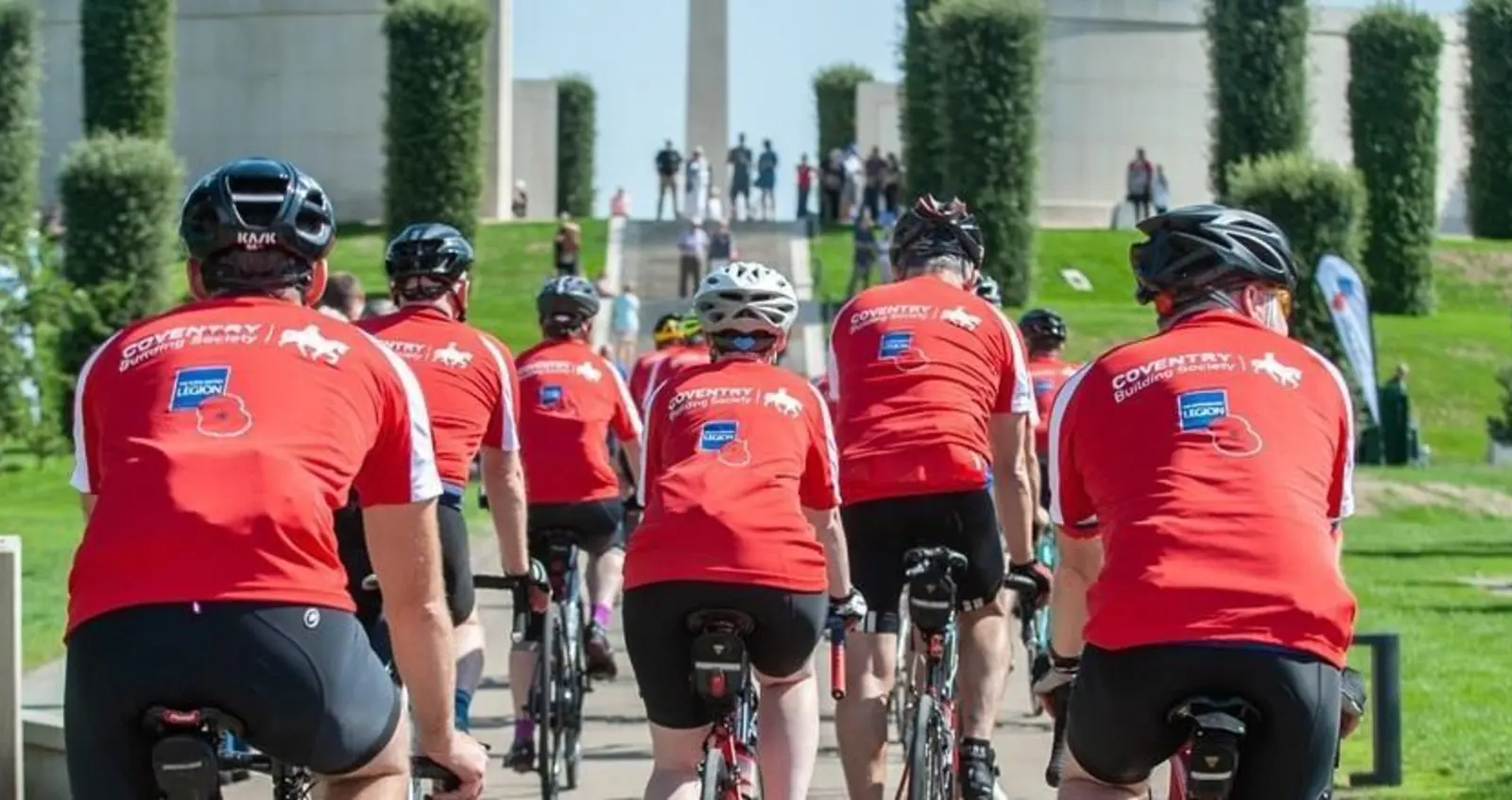 Coventry Building Society cycle team Coventry Building Society corporate fundraising