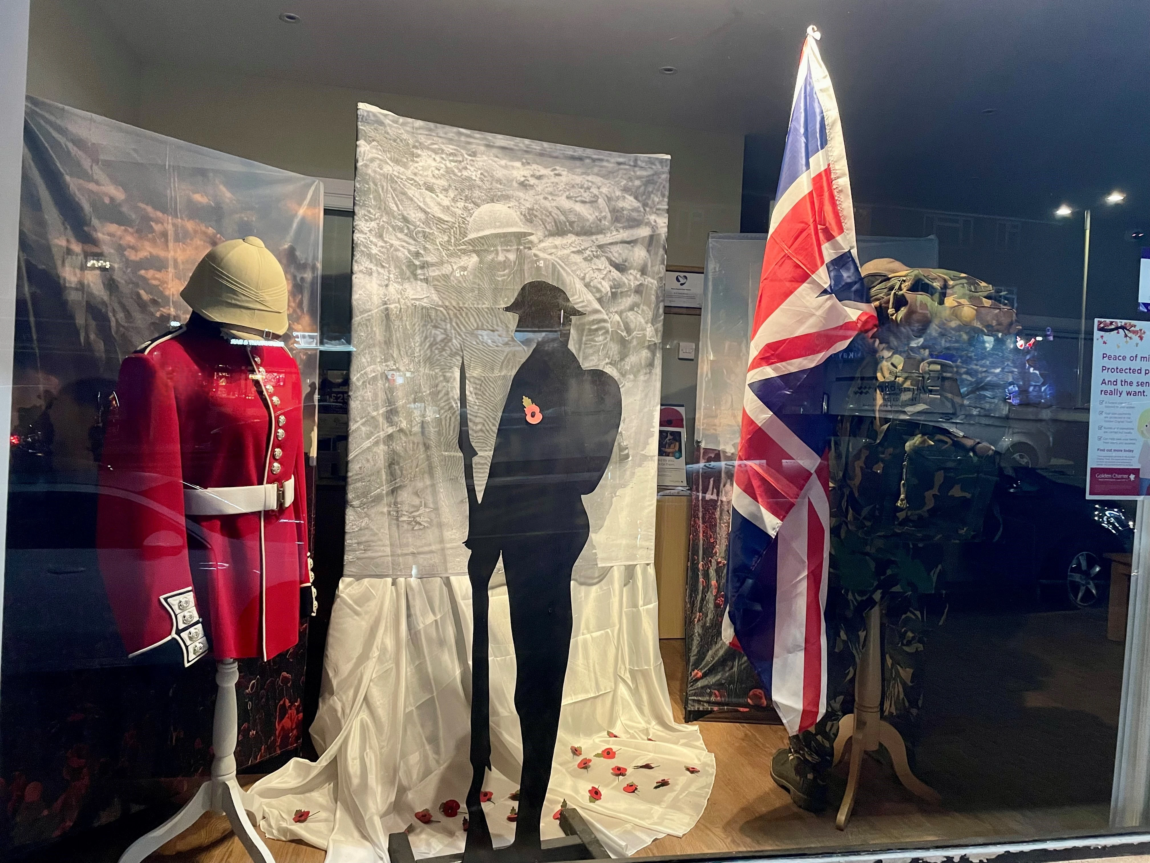 Image 1 - M. K. Ginder & Sons, Bushey, Remembrance Window, 2024