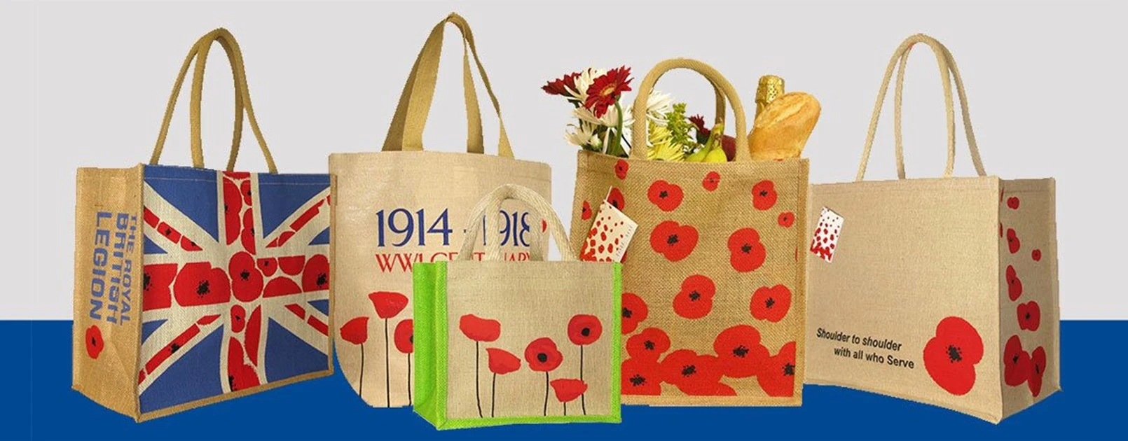 poppy shopping bag