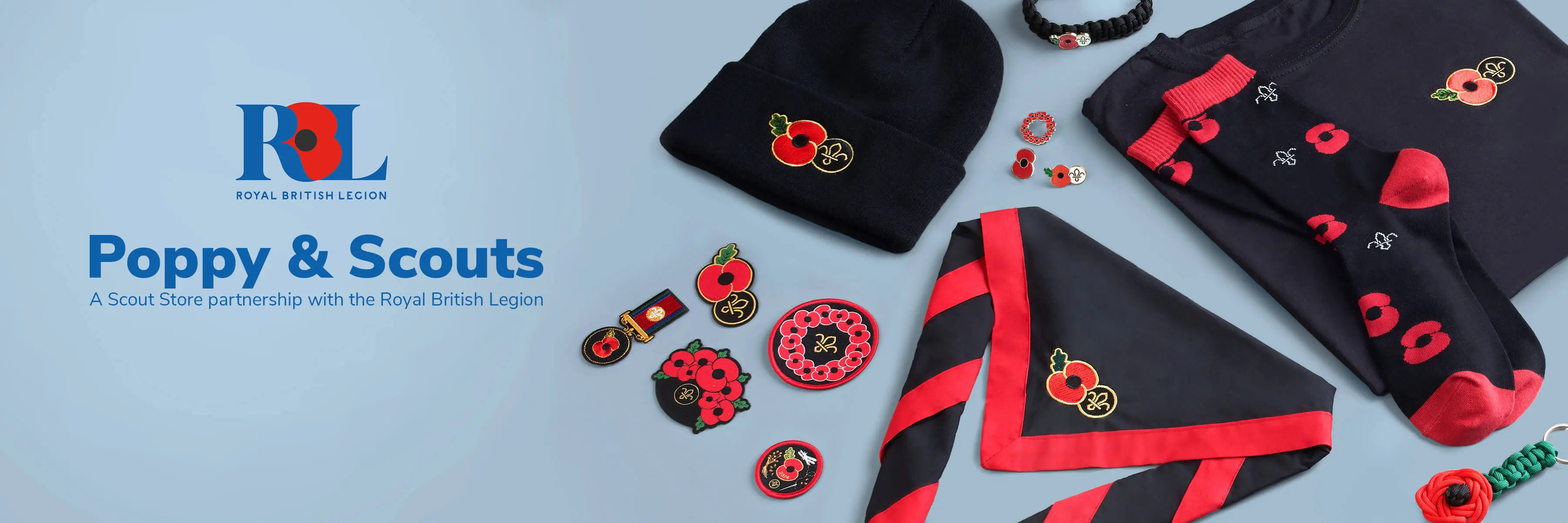 Poppy Scouts RBL Banner