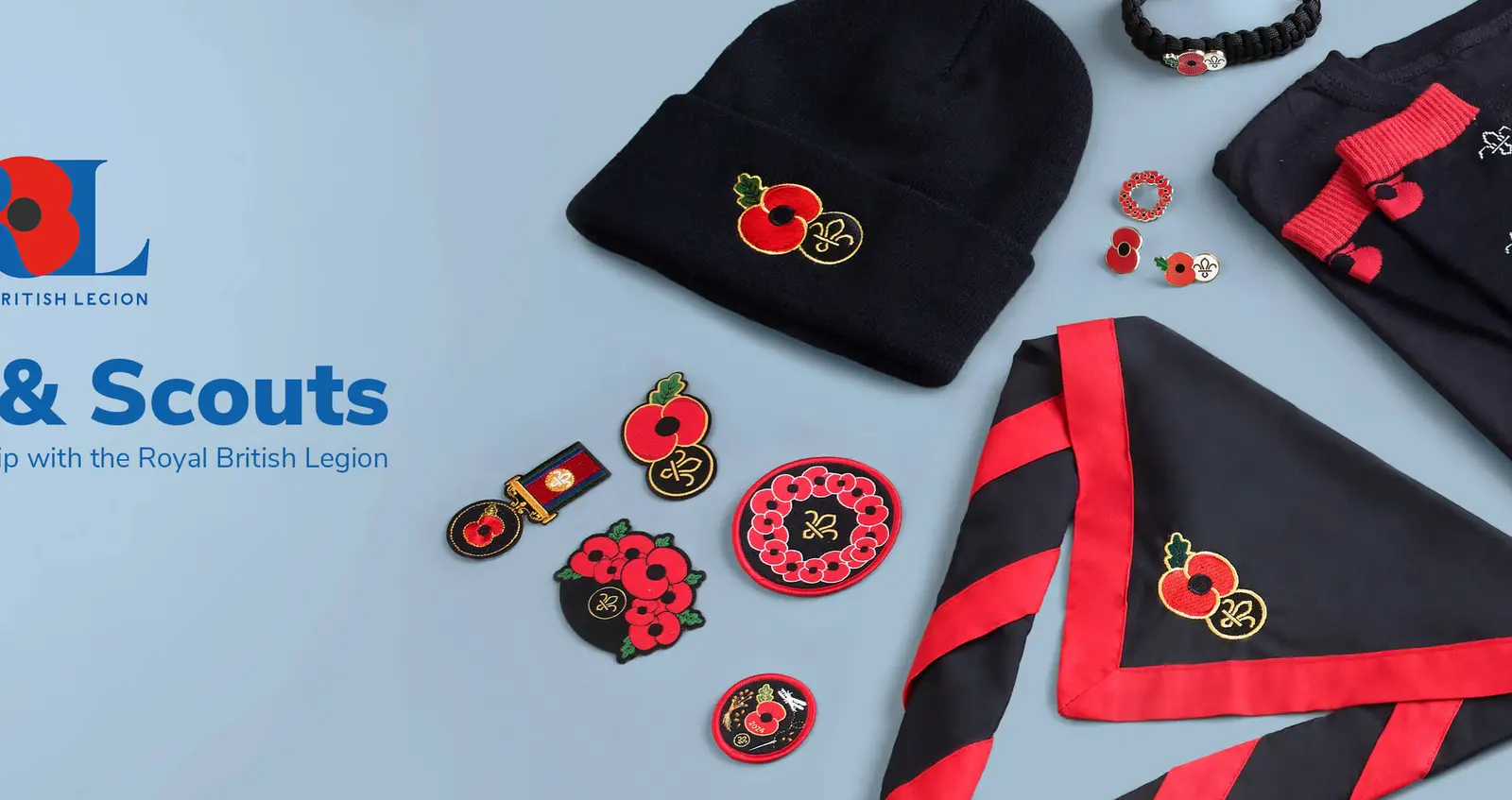 Poppy Scouts RBL Banner Poppy Scouts RBL Banner
