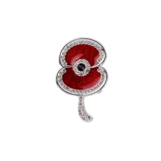 M&S The Poppy Collection® Hero Sparkle Brooch M&S The Poppy Collection® Hero Sparkle Brooch