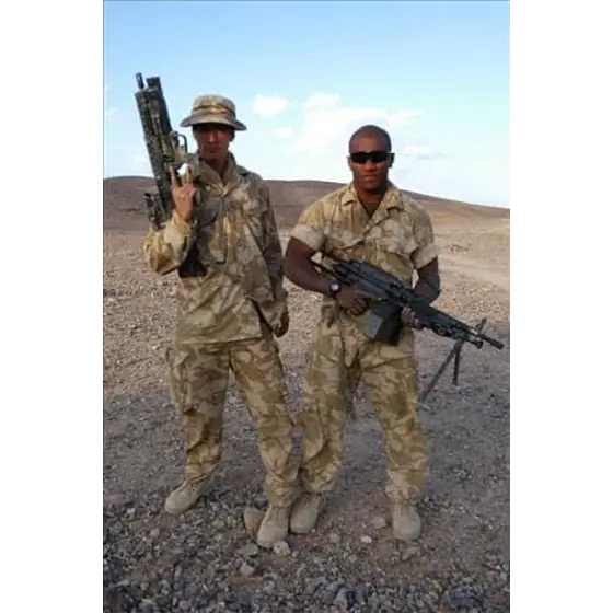 Anna's father in Iraq