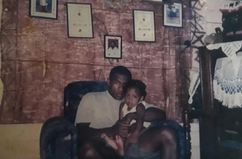 Anna and her dad