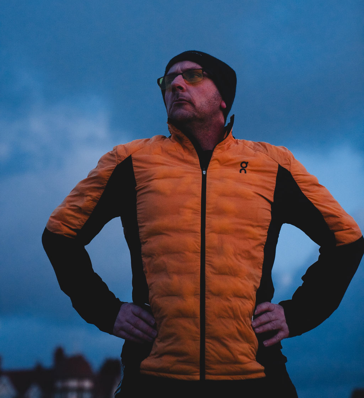 Ben Constable training for the London Marathon April 2025