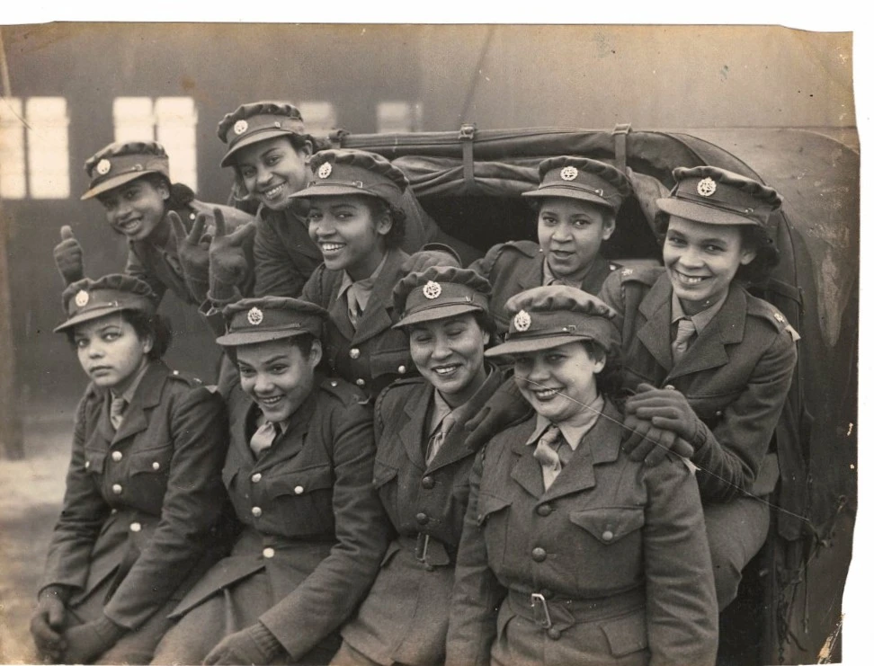 Ena (middle of back row), courtesy the Family