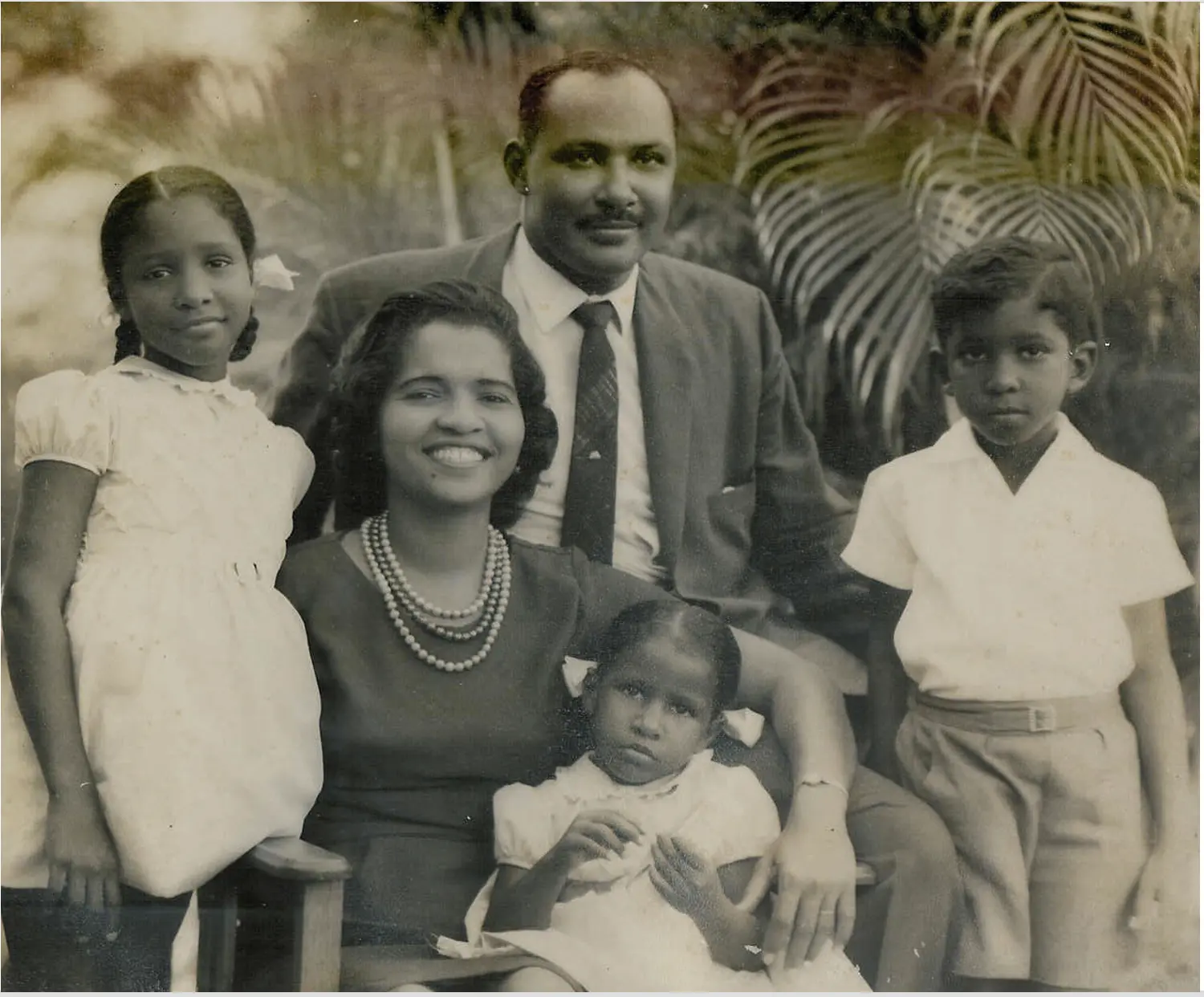 Ena, husband Victor & family