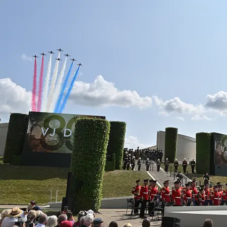 Flyover at NMA VJ 80