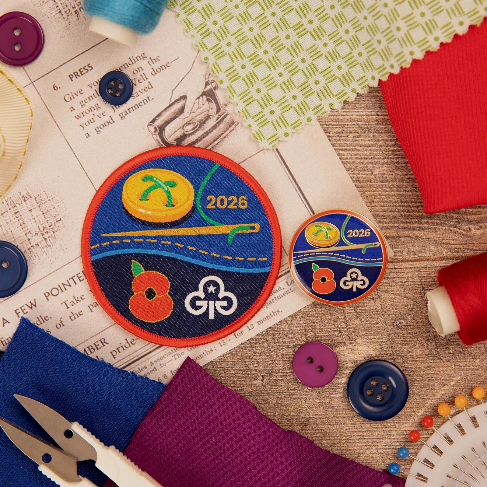 Girlguiding RBL Badges