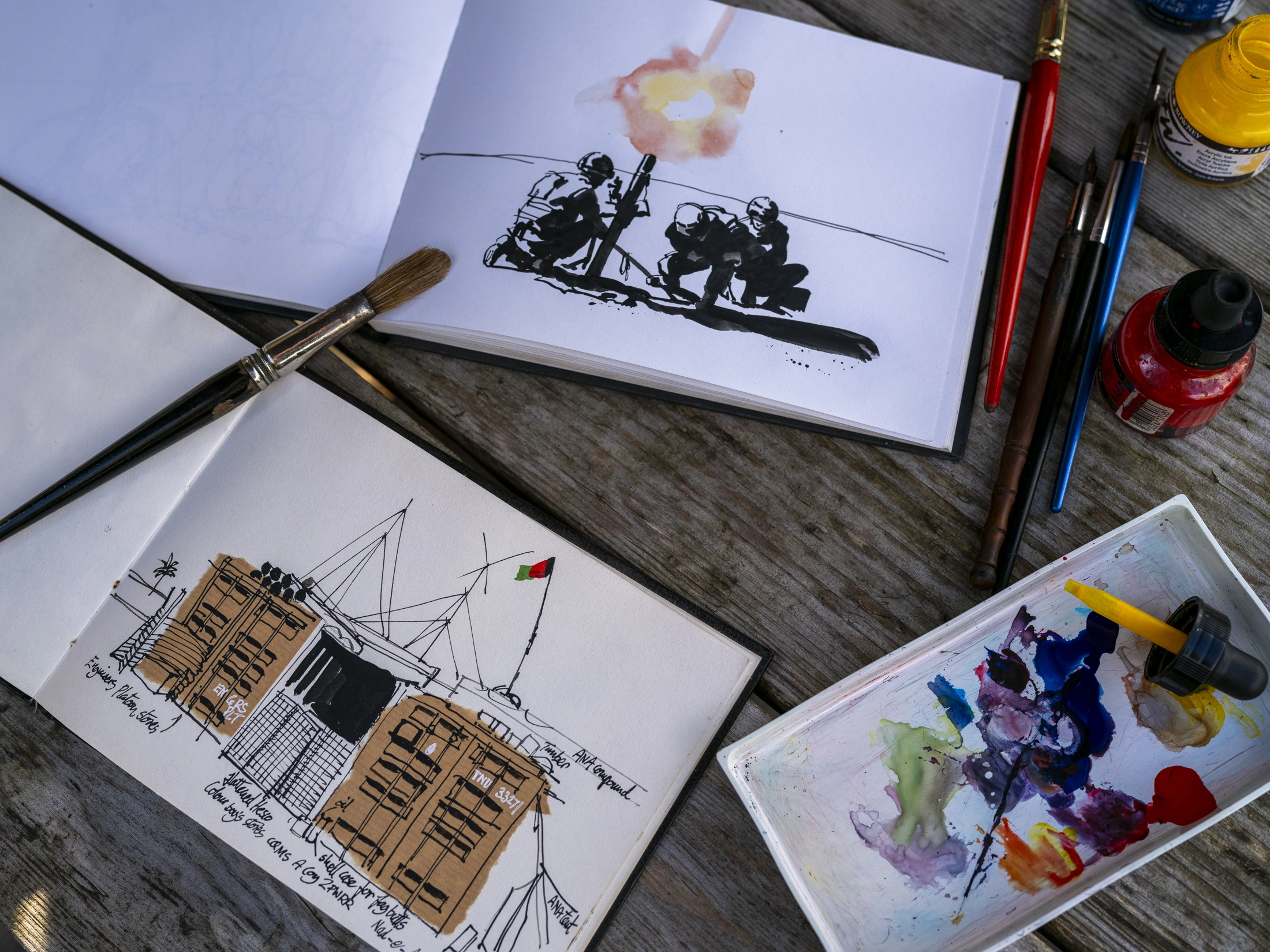 Matthew Cook illustrations