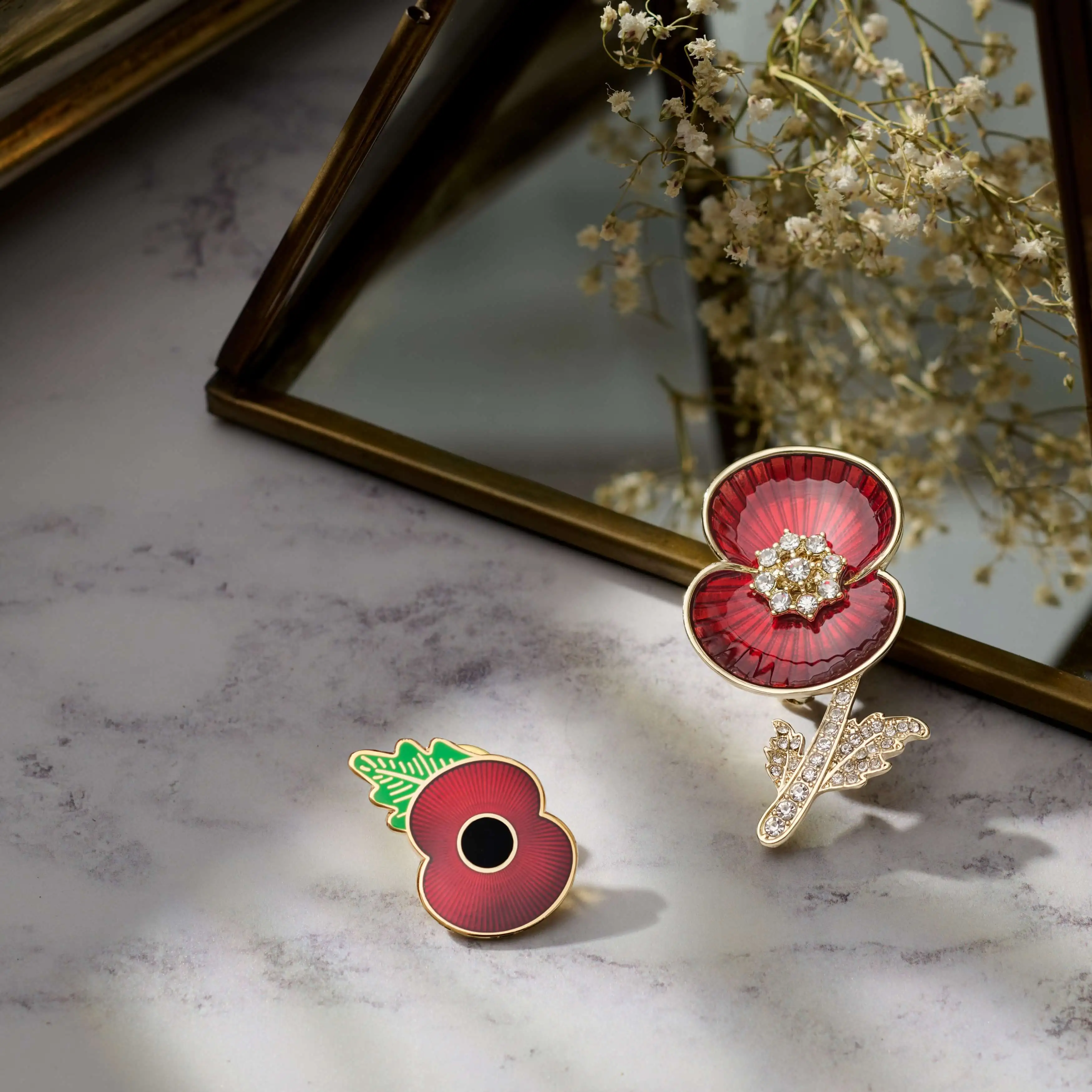 British legion poppy brooches hotsell