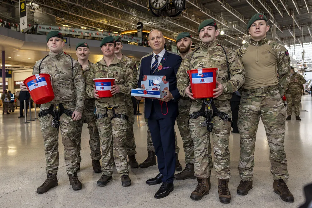 Rob Rinder at London Poppy Day 2025