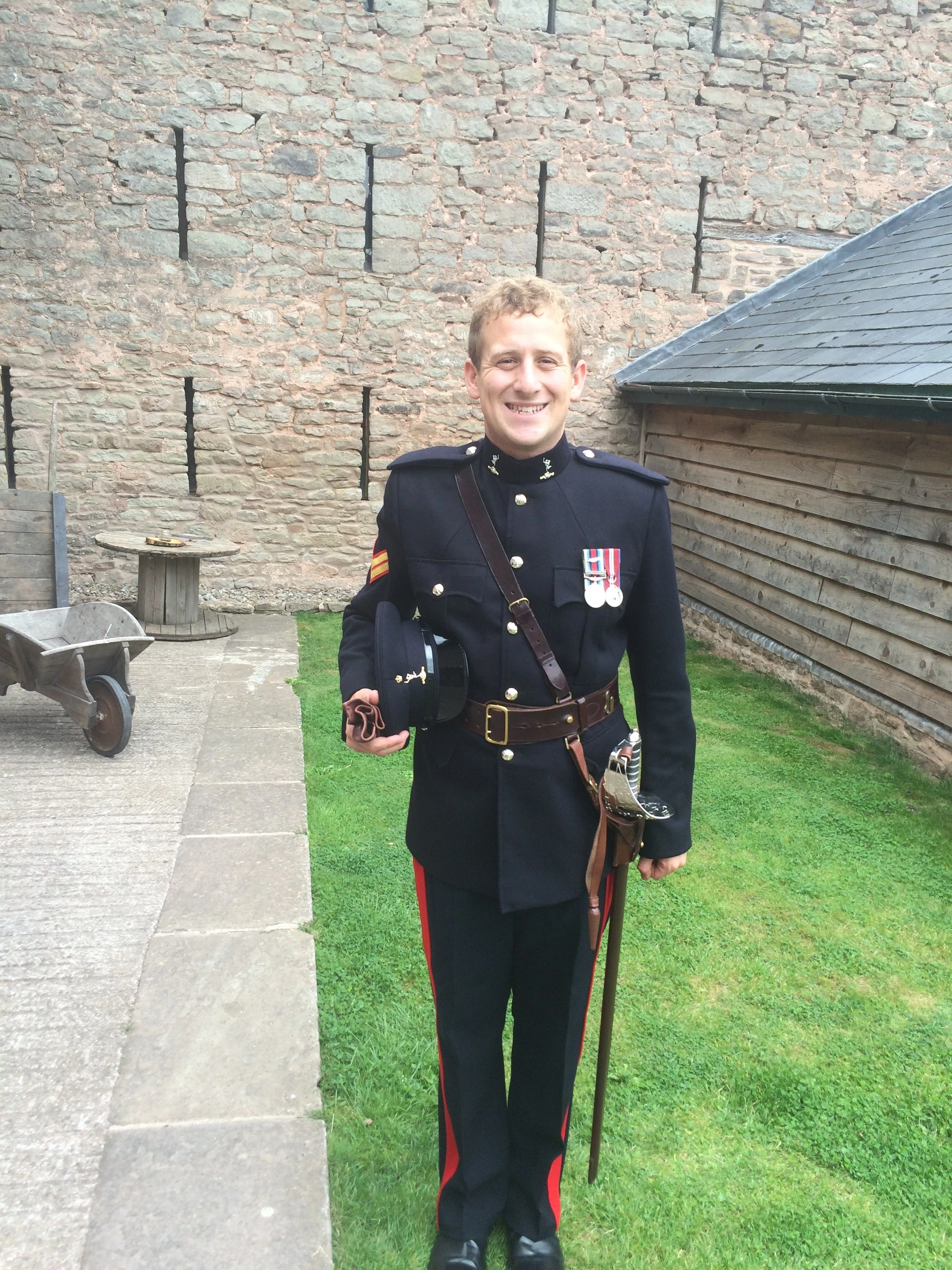Scott in uniform 2