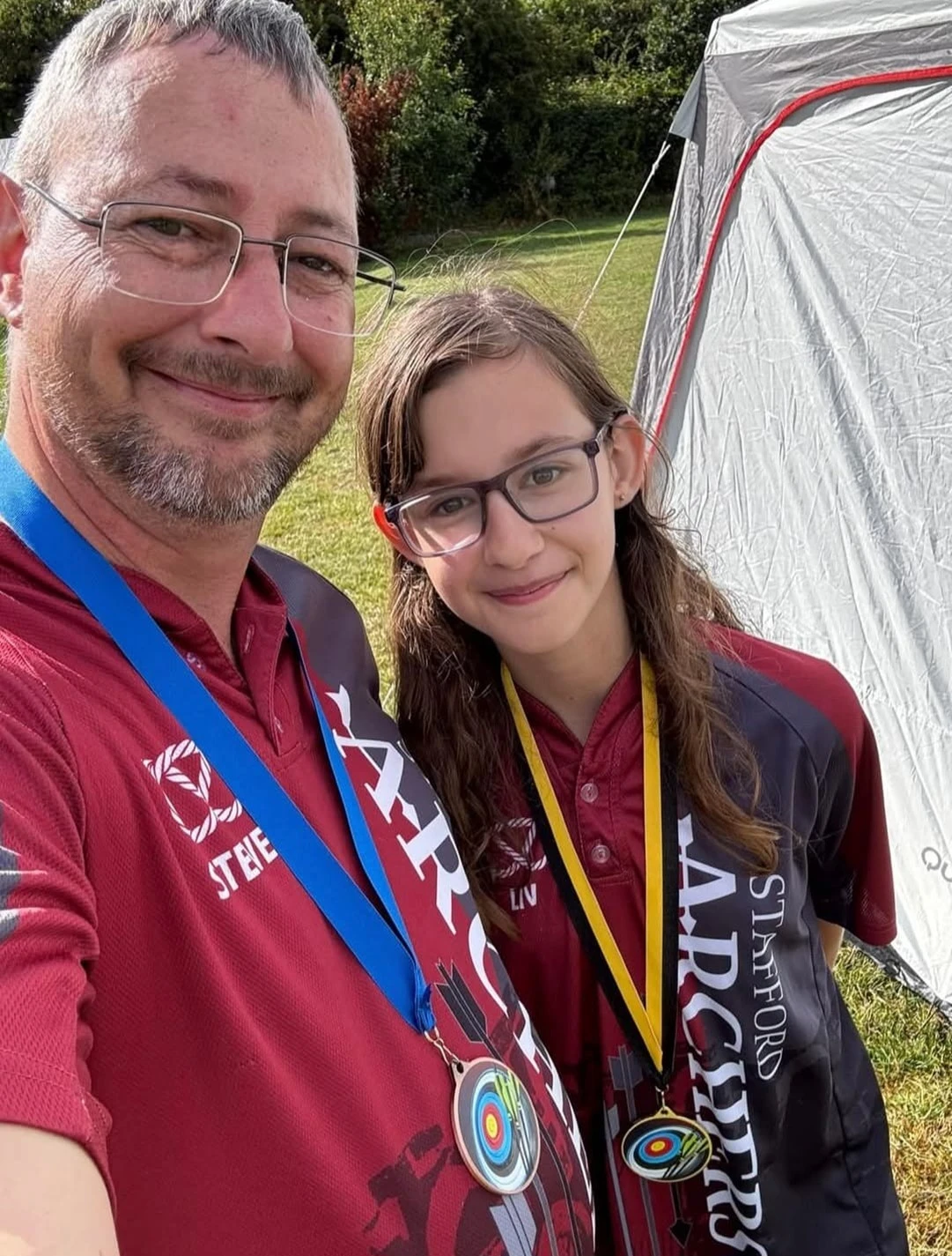 Steve and his daughter