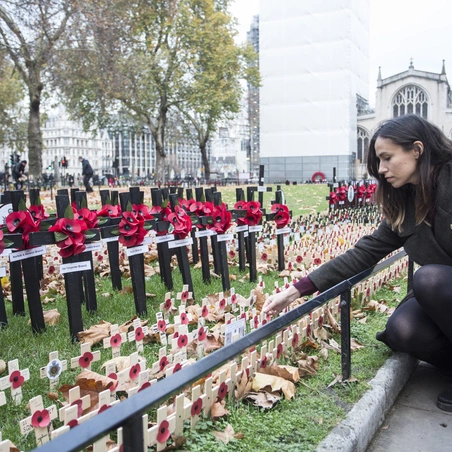 The Fields of Remembrance_ Westminster 2018. Leave a gift in your will