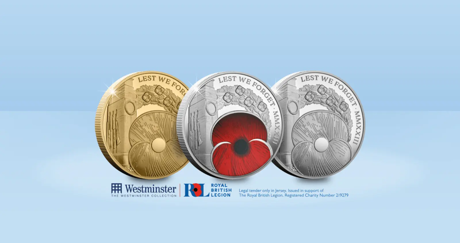 The Westminster Collection coins - RBL 2023 Web Banner