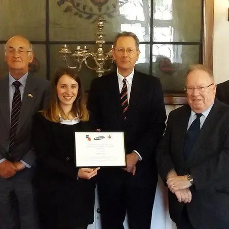 Finance_Grants_postgrad_korea_hero A woman receiving funding from the Royal British Legion to study abroad