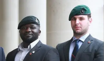 Three military veterans