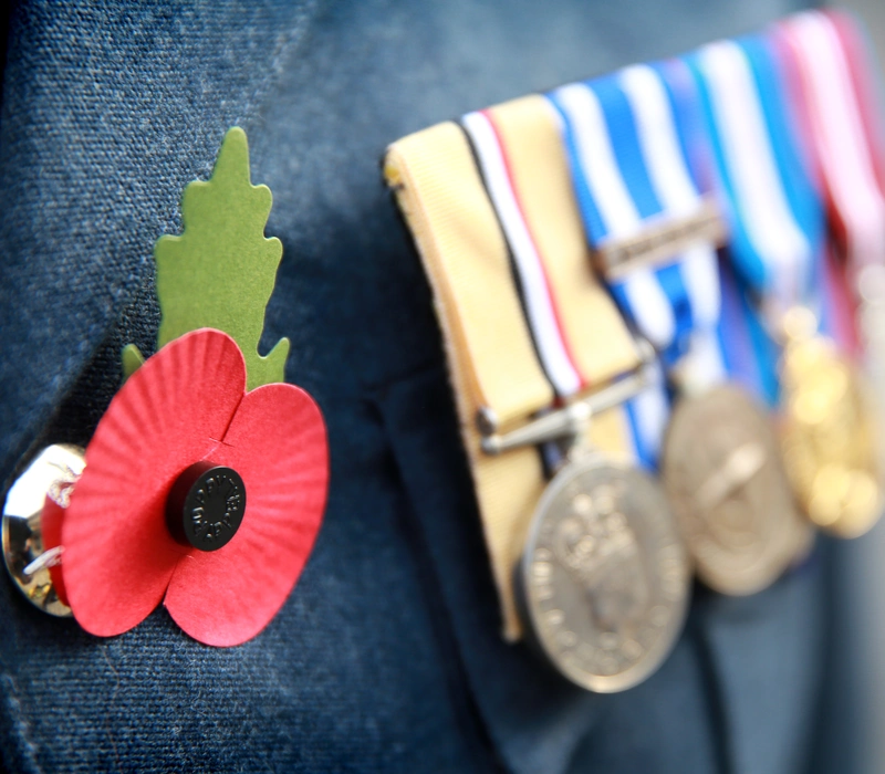 Royal British Legion paper poppy