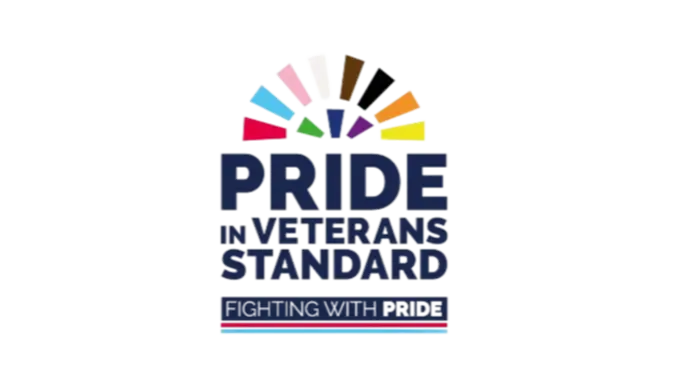 Pride in veterans standard logo Pride in veterans standard