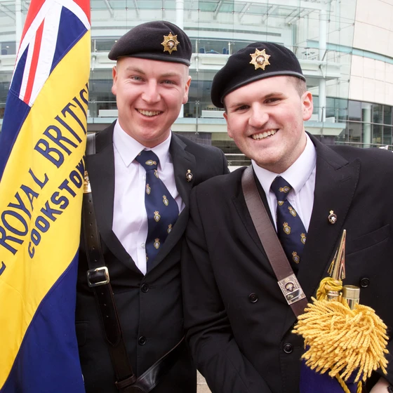 Branch Standard Bearers at Annual Conference