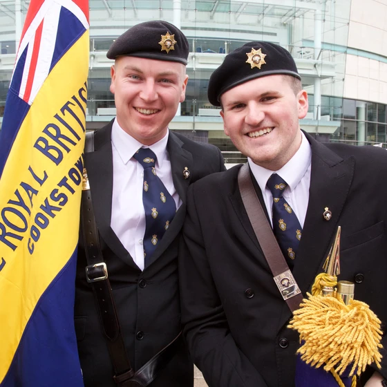 Branch Standard Bearers at Annual Conference Branch Standard Bearers at Annual Conference