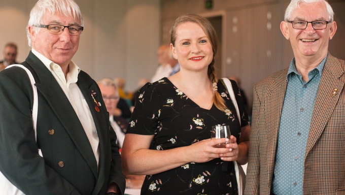 RBL  members from left to right Simon Jary, Anne Bettison and Ken Mackay