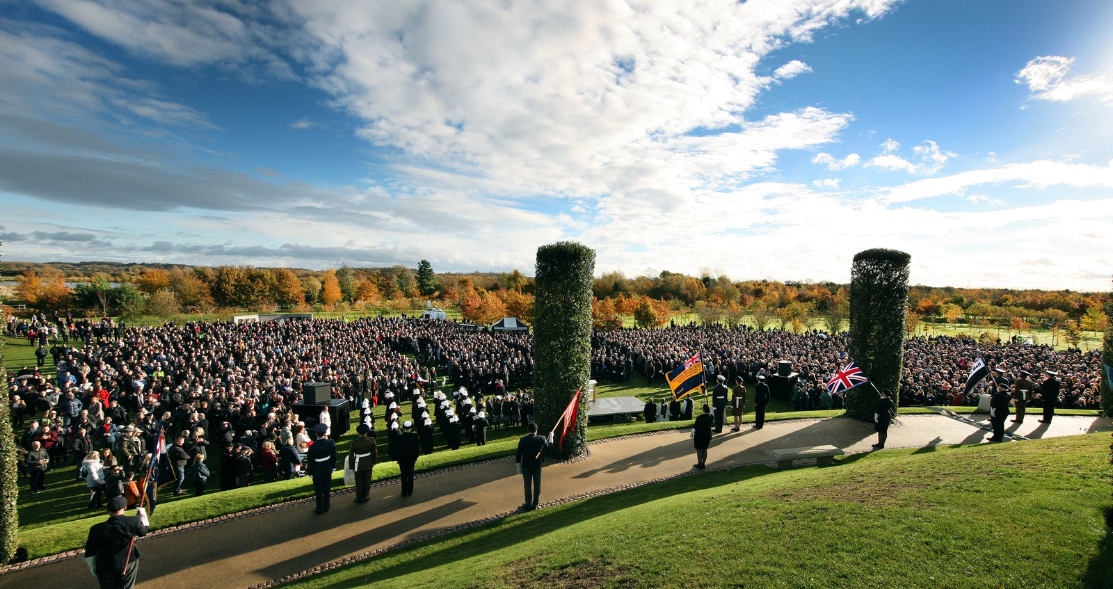 Remembrance Sunday Remembrance Sunday at the National Memorial Arboretum