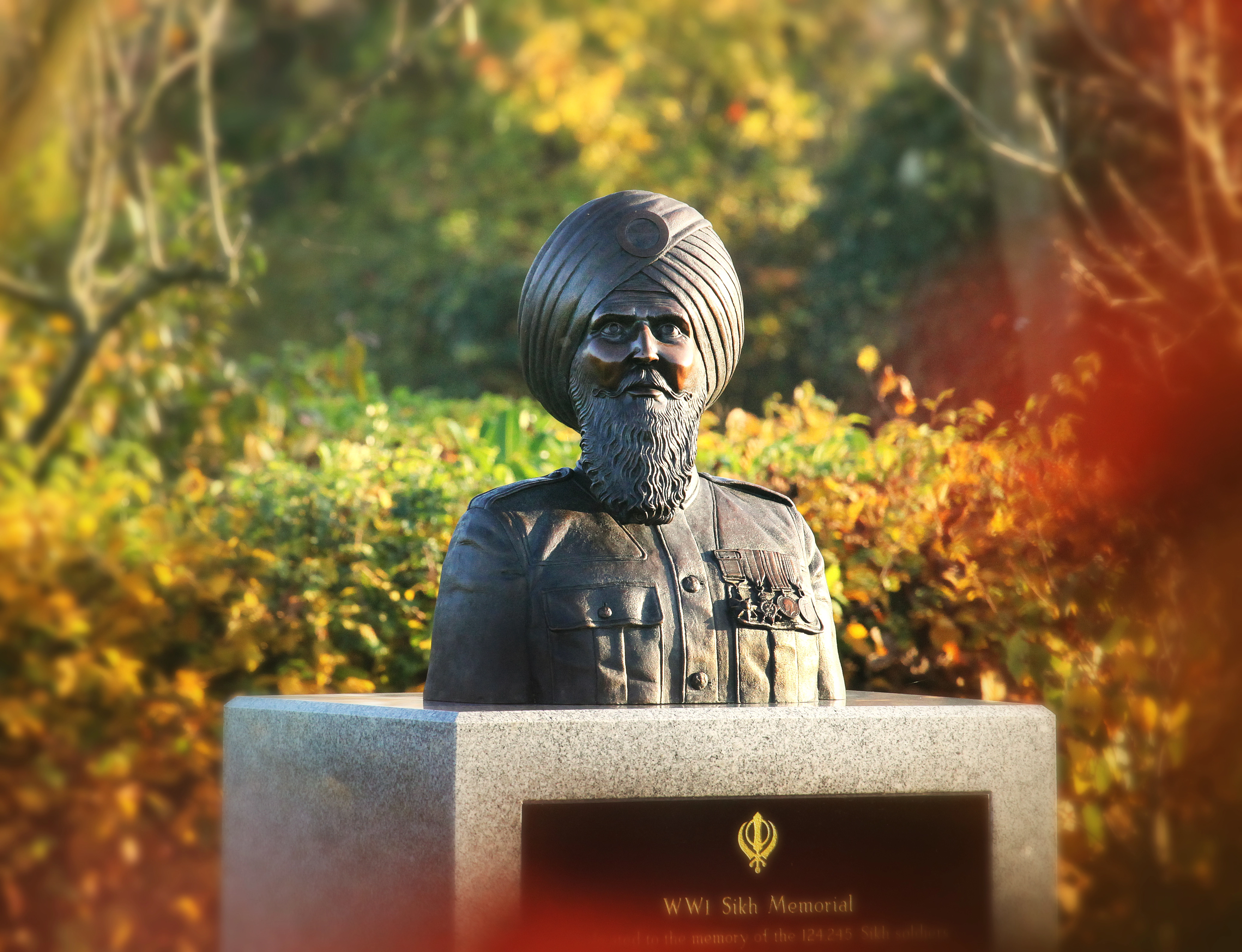 The Sikh Memorial at the National Memorial Arboretum