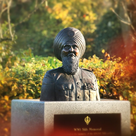 The Sikh Memorial at the National Memorial Arboretum