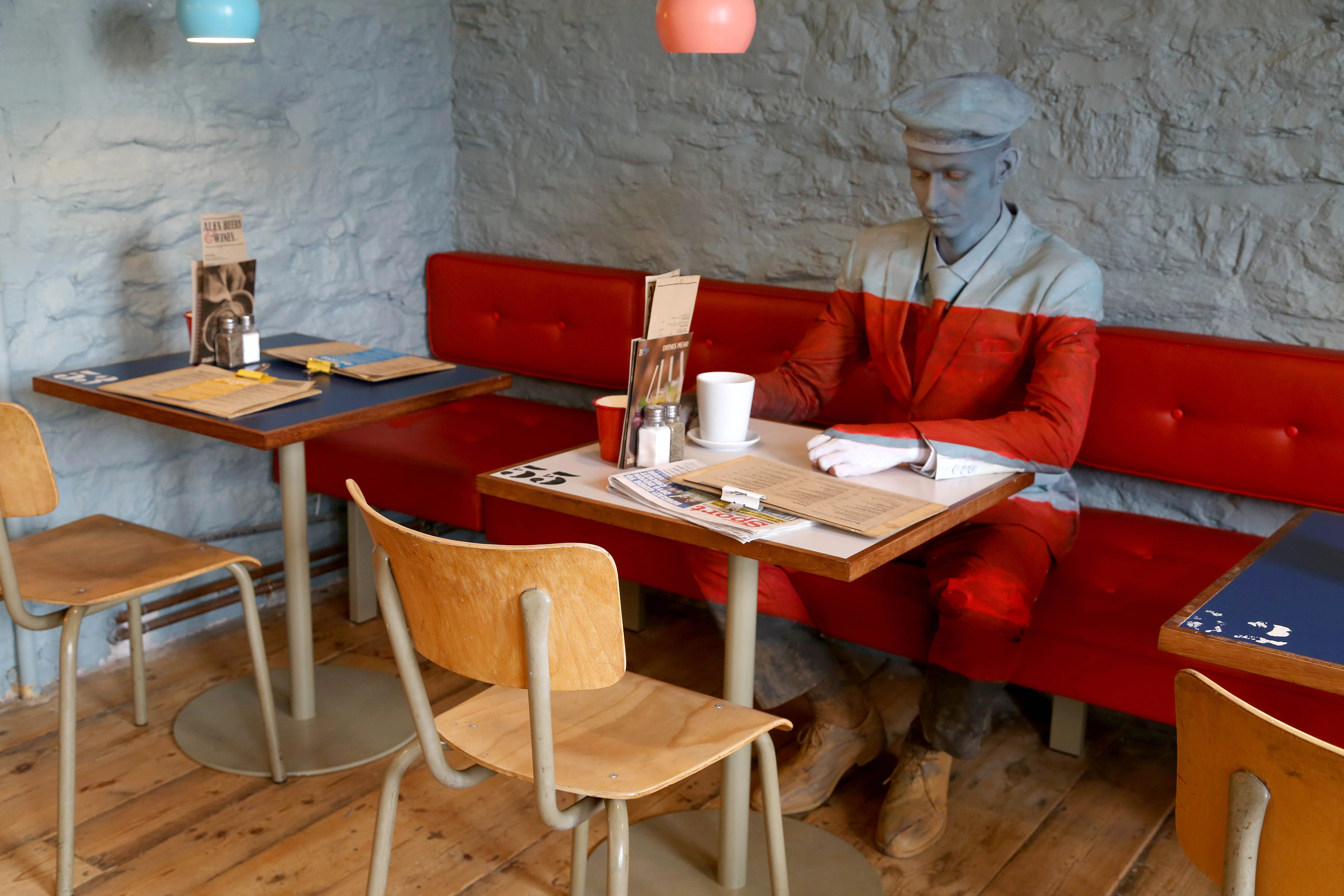 Mark Jarvis painted for the Count them in, Armed Forces census campaign