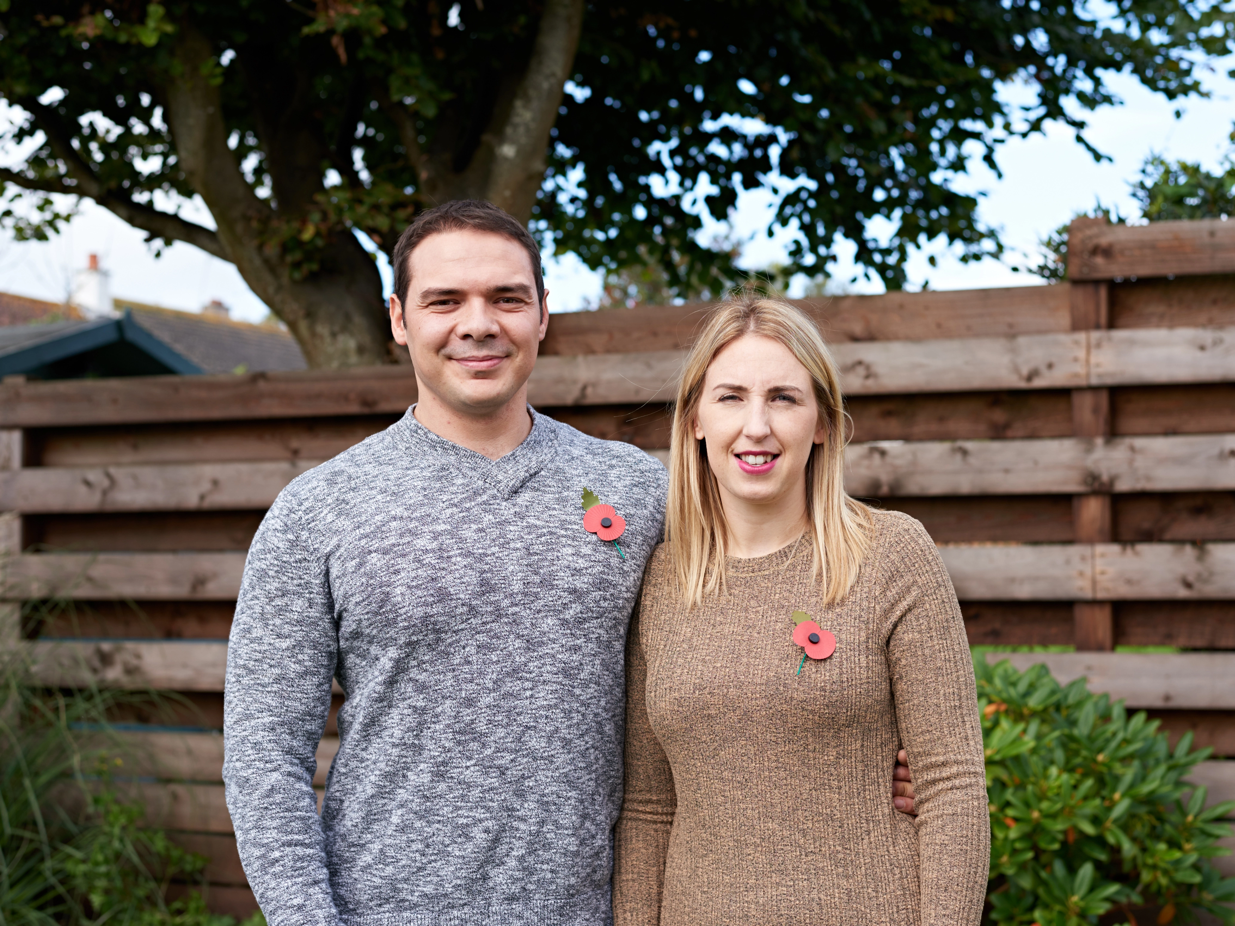 Mark and Donna Stonelake - Royal Navy veterans