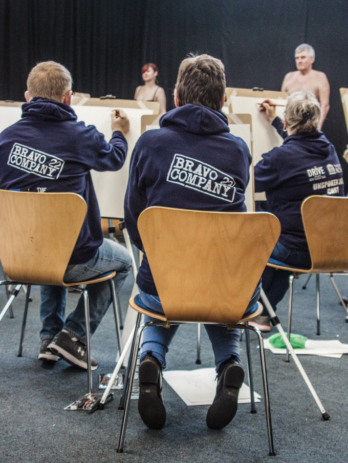Life drawing workshop - Southport 2019 Life drawing workshop in Southport 2019.