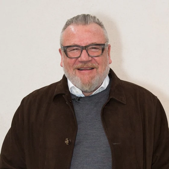 Portrait of Ray Winstone Patron of Bravo 22 Company