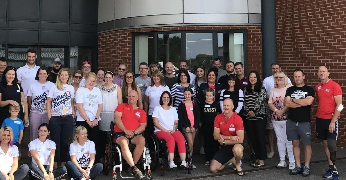 Team UK at the Invictus Games Colchester roadshow