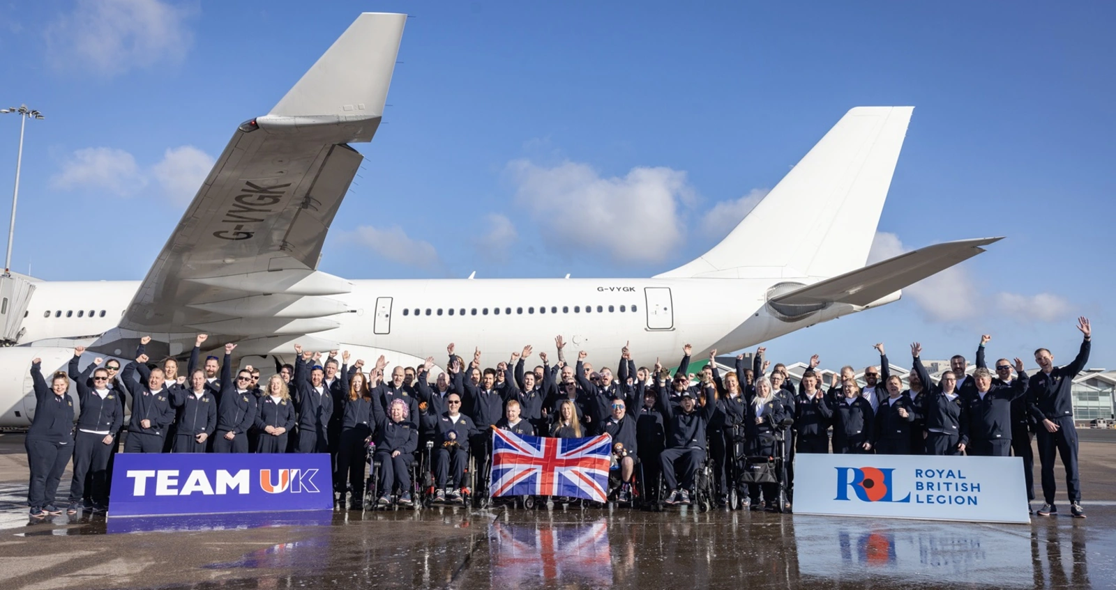 060223_Invictus25_Departure-8 Team UK depart for the Invictus Games, Vancouver, Canada