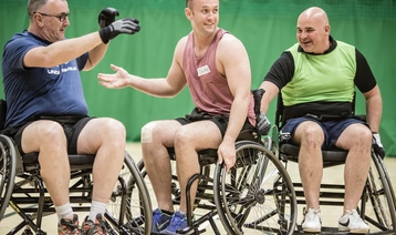 Royal British Legion wheelchair basketball