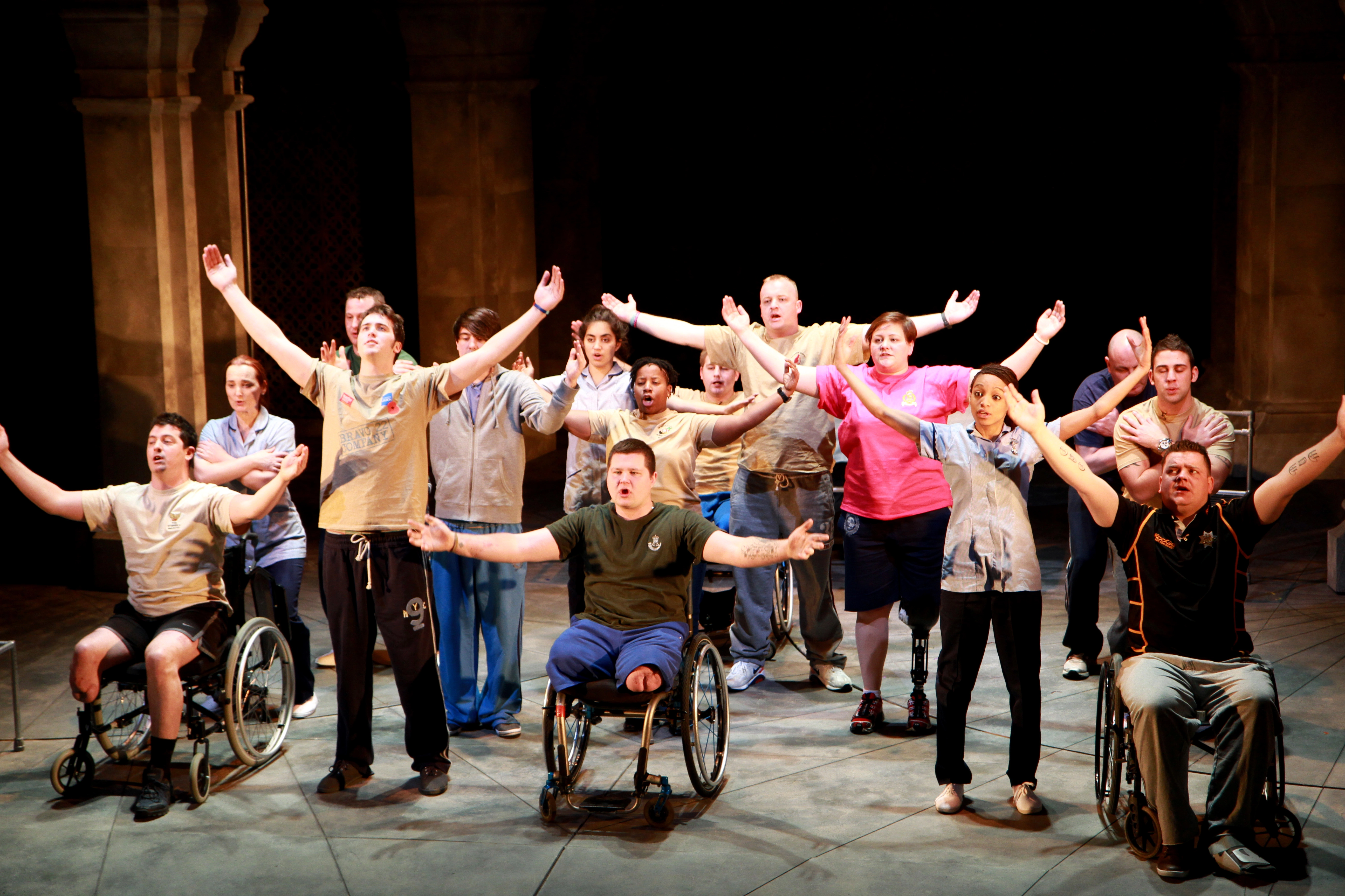 Bravo 22 Company theatre performance