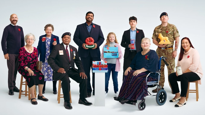 Poppy Appeal collectors who are returning to communities in 2021 Poppy Appeal collectors who are returning to communities in 2021
