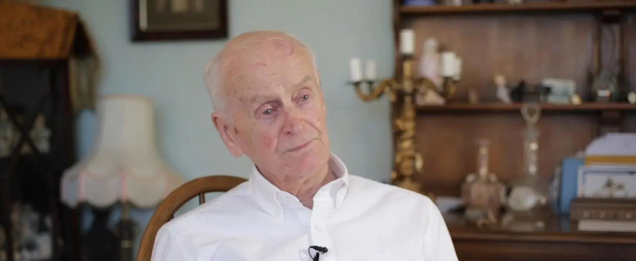 Bill Fox during filming