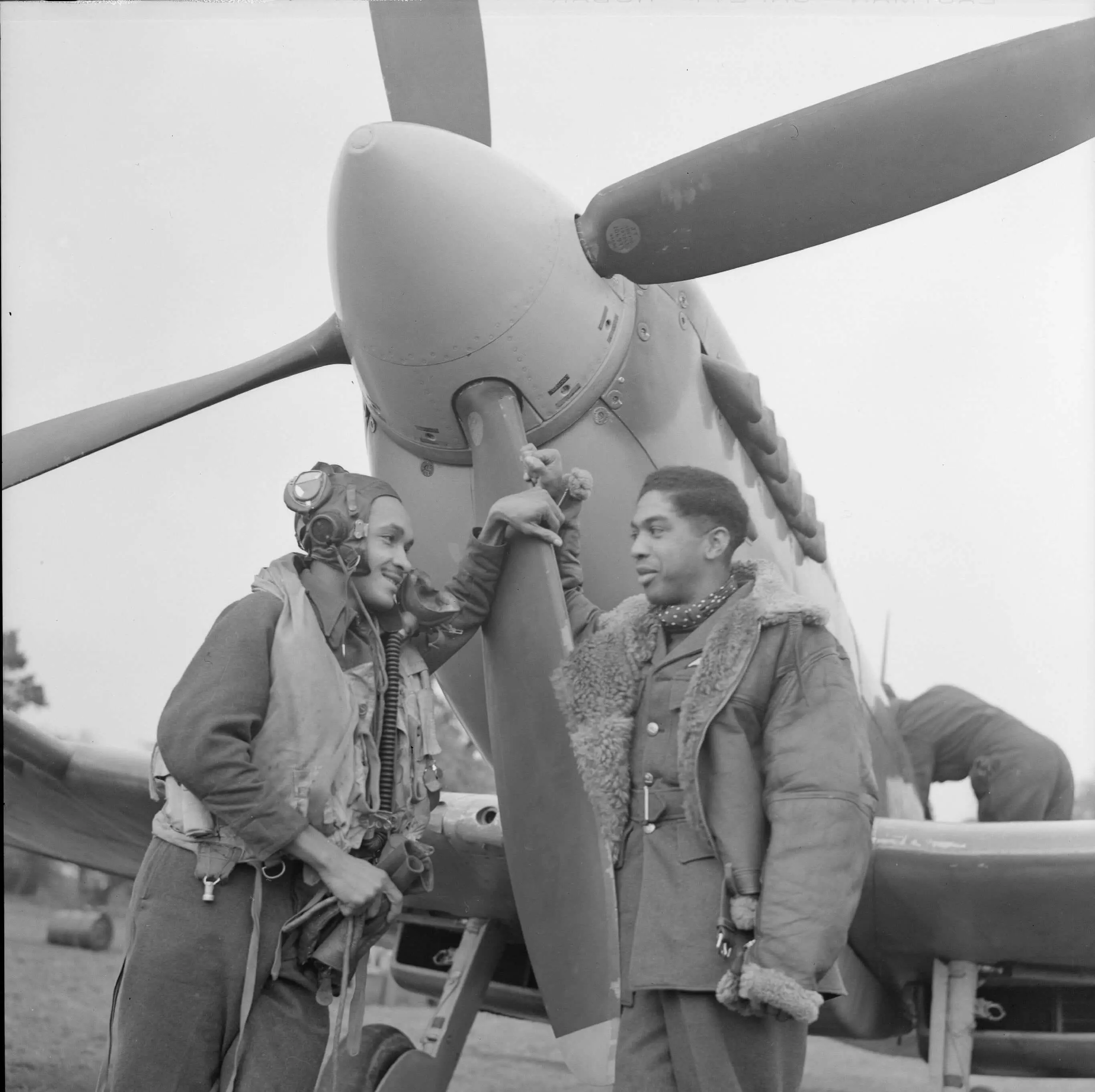 Caribbean Spitfire Pilots - Windrush 75
