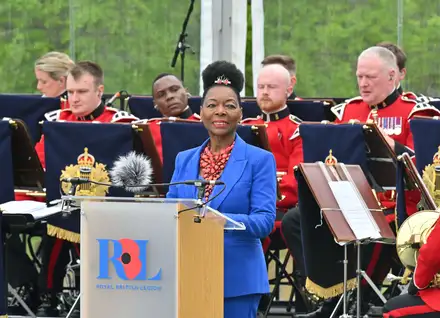 Floella Benjamin - RBL VE Day NMA 080525 0821 Floella Benjamin - RBL VE Day NMA 080525 0821