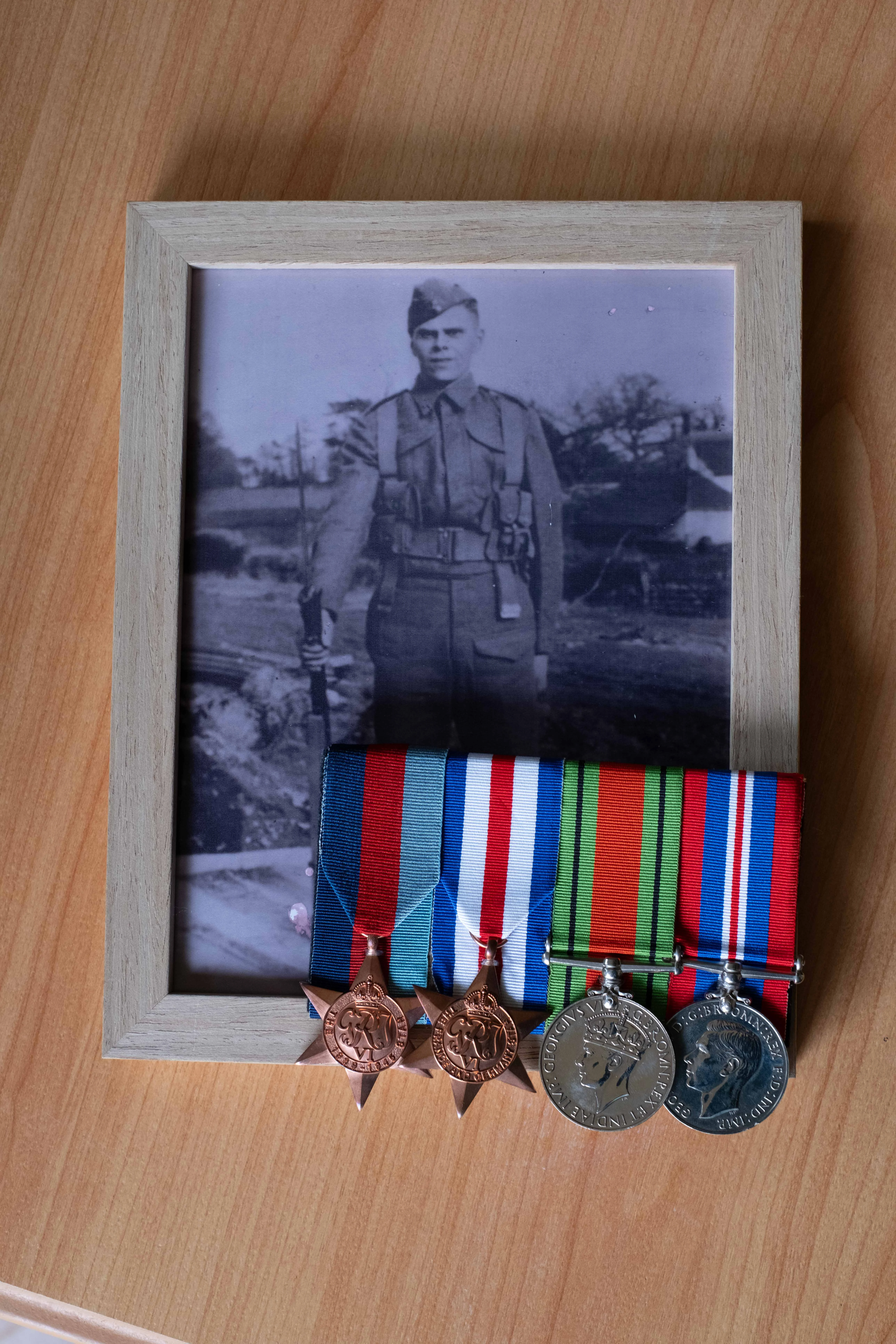 John Holland photo and medal - 2nd set