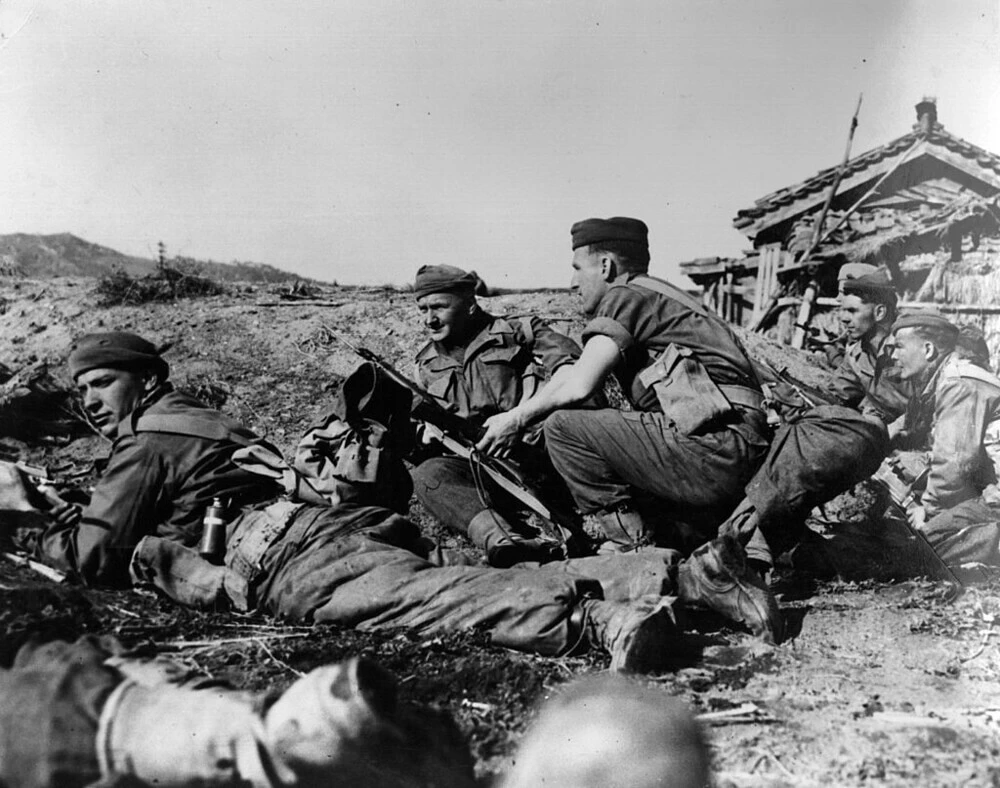 Korean War November 1950 Argyle and Sutherland Highlanders